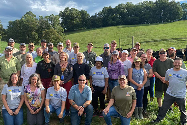 Frontline to Farm sees successful training week as veterans learn about agriculture